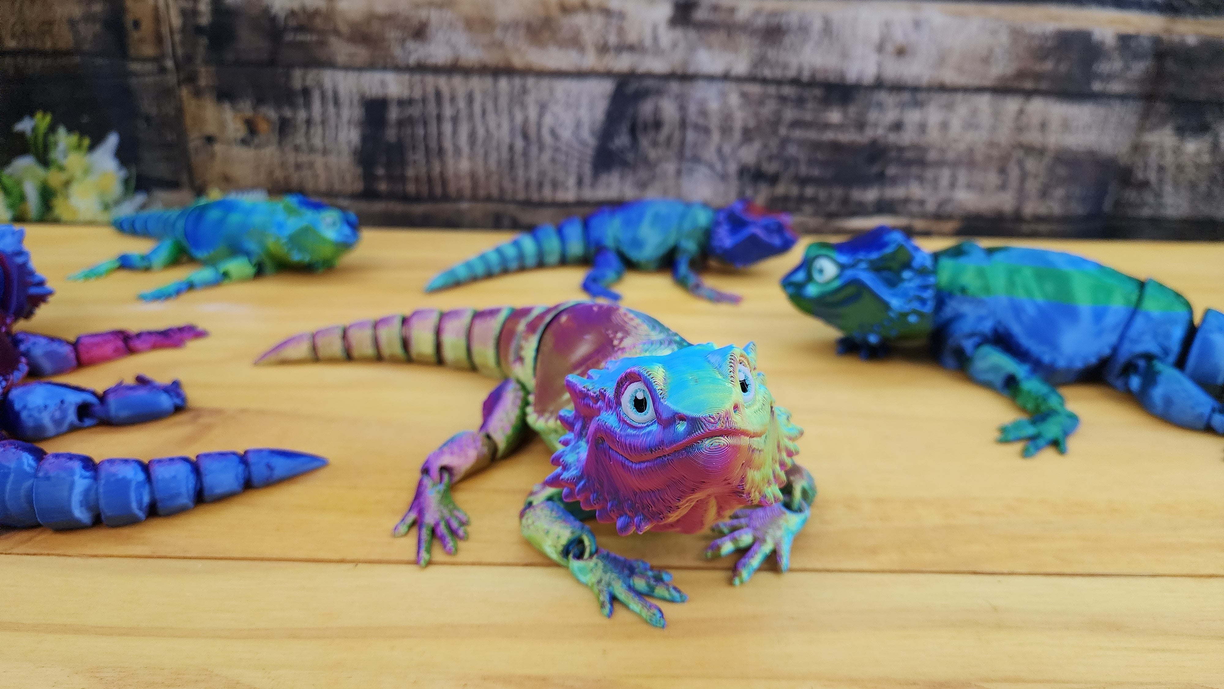 Bearded Dragon - 3D Printed Fidget