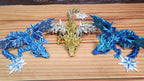 Winter Dragon - 3D Printed Articulated Dragon Fidget