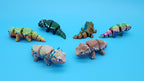 Mini Bearded Dragon- Grab Bag - Egg Option - 3d printed articulated mini