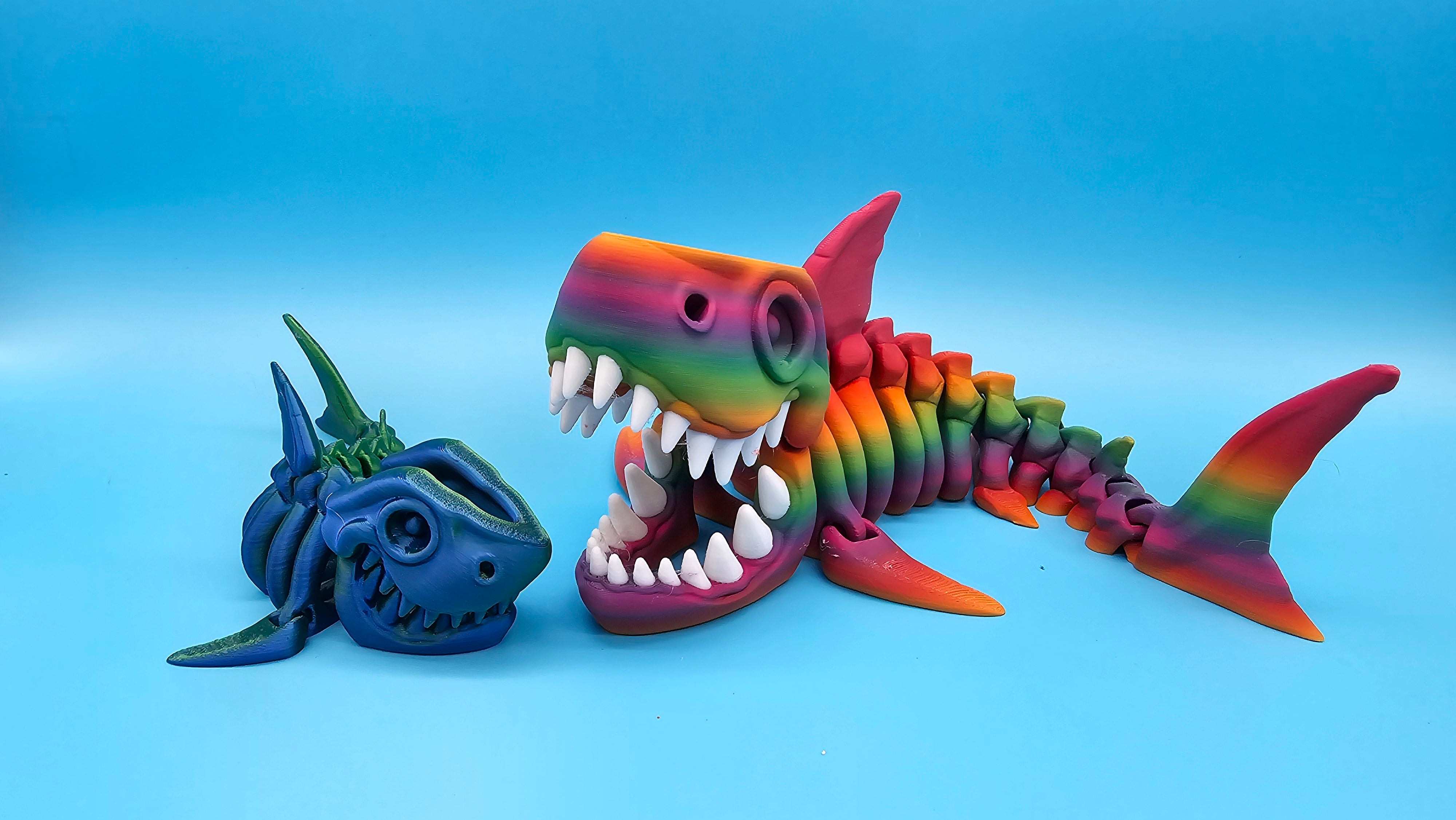Skeleton Shark - Articulated 3D Printed
