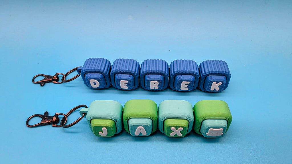 Personalized Flexible Clicker Keychain