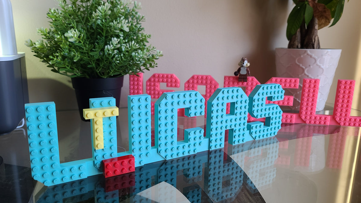 Personalized Medium Brick Name Plate